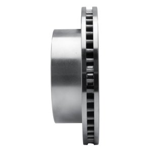 Dodge Ram 3500 Brake Rotor (1) - Front Left - R1 Concepts - Drilled & Slotted - Silver - `00-`02